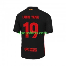 FC Barcelona Uit Tenue Heren Voetbalshirts LAMINE YAMAL 19 UCL Font 2024-2025 Korte Mouwen