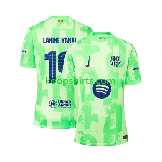 FC Barcelona Derde Tenue Heren Voetbalshirts LAMINE YAMAL 19 UCL Font 2024-2025 Korte Mouwen FC Barcelona Derde Tenue Heren Voetbalshirts LAMINE YAMAL 19 UCL Font 2024-2025 Korte Mouwen