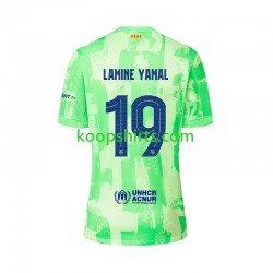 FC Barcelona Derde Tenue Heren Voetbalshirts LAMINE YAMAL 19 UCL Font 2024-2025 Korte Mouwen