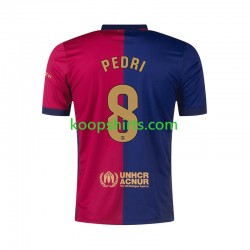 FC Barcelona Thuis Tenue Heren Voetbalshirts PEDRI 8 2024-2025 Korte Mouwen