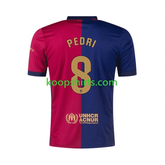 FC Barcelona Thuis Tenue Heren Voetbalshirts PEDRI 8 2024-2025 Korte Mouwen FC Barcelona Thuis Tenue Heren Voetbalshirts PEDRI 8 2024-2025 Korte Mouwen