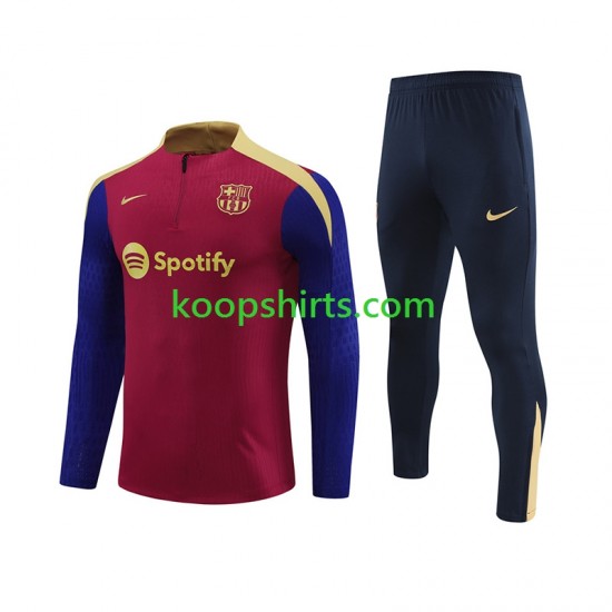 FC Barcelona Rood Sweatshirts Pak 2024-2025 FC Barcelona Rood Sweatshirts Pak 2024-2025