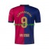 FC Barcelona Thuis Tenue Heren Voetbalshirts Robert Lewandowski 9 2024-2025 Korte Mouwen