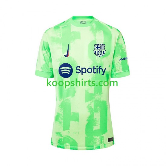 FC Barcelona Derde Tenue Heren Voetbalshirts 2024-2025 Korte Mouwen FC Barcelona Derde Tenue Heren Voetbalshirts 2024-2025 Korte Mouwen