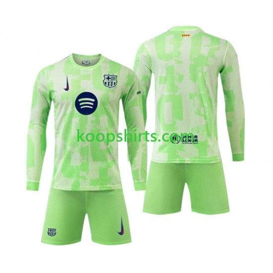 FC Barcelona Derde Tenue 2024-2025 Lange Mouwen FC Barcelona Derde Tenue 2024-2025 Lange Mouwen