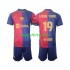 FC Barcelona Thuis Tenue Kinder Voetbalshirts UCL Font Lamine Yamal 19 2024-2025 Korte Mouwen