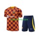 FC Barcelona Geel Voetbal training shirt en shorts 2023-2024 FC Barcelona Geel Voetbal training shirt en shorts 2023-2024