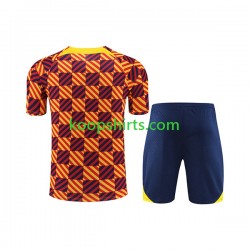 FC Barcelona Geel Voetbal training shirt en shorts 2023-2024