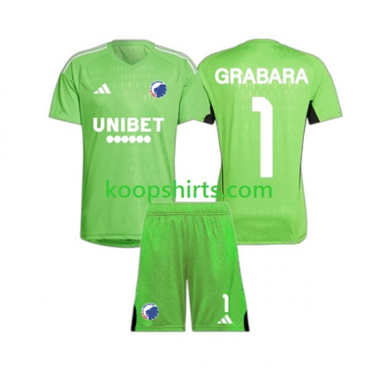 FC Kopenhagen Doelman Vierde Tenue Kinder Voetbalshirts GRABARA 1 2023-2024 Korte Mouwen FC Kopenhagen Doelman Vierde Tenue Kinder Voetbalshirts GRABARA 1 2023-2024 Korte Mouwen