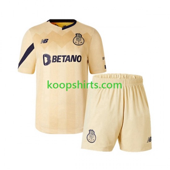 FC Porto Uit Tenue Kinder Voetbalshirts 2023-2024 Korte Mouwen FC Porto Uit Tenue Kinder Voetbalshirts 2023-2024 Korte Mouwen