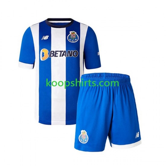 FC Porto Thuis Tenue Kinder Voetbalshirts 2023-2024 Korte Mouwen FC Porto Thuis Tenue Kinder Voetbalshirts 2023-2024 Korte Mouwen