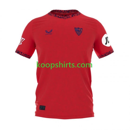 Sevilla FC Uit Tenue Heren Voetbalshirts 2024-2025 Korte Mouwen Sevilla FC Uit Tenue Heren Voetbalshirts 2024-2025 Korte Mouwen