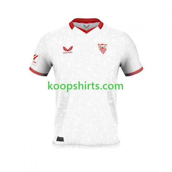 Sevilla FC Thuis Tenue Heren Voetbalshirts 2023-2024 Korte Mouwen Sevilla FC Thuis Tenue Heren Voetbalshirts 2023-2024 Korte Mouwen
