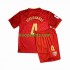 Sevilla FC Uit Tenue Kinder Voetbalshirts Sergio Ramos 4 2023-2024 Korte Mouwen