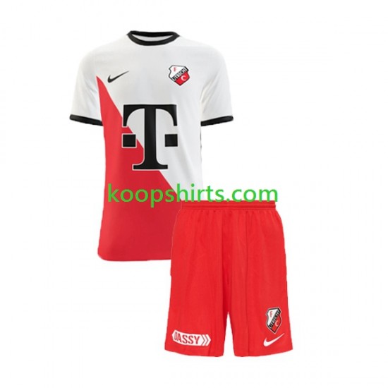 FC Utrecht Thuis Tenue Kinder Voetbalshirts 2022-2023 Korte Mouwen FC Utrecht Thuis Tenue Kinder Voetbalshirts 2022-2023 Korte Mouwen