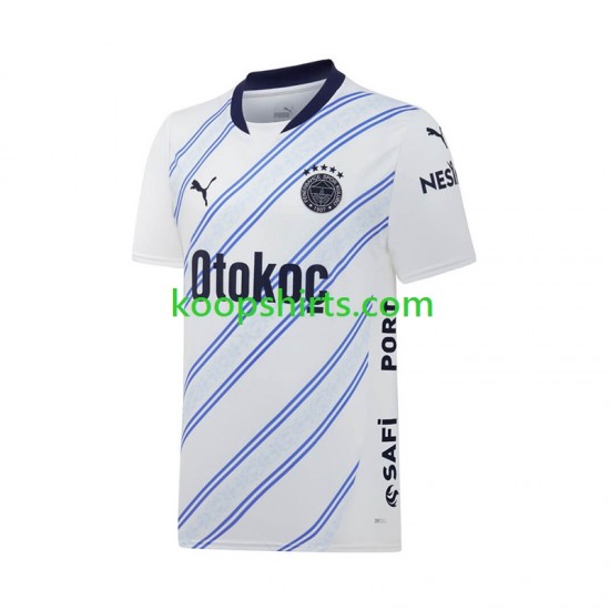 Uit Tenue Heren Voetbalshirts Fenerbahce 2024-2025 Korte Mouwen Uit Tenue Heren Voetbalshirts Fenerbahce 2024-2025 Korte Mouwen