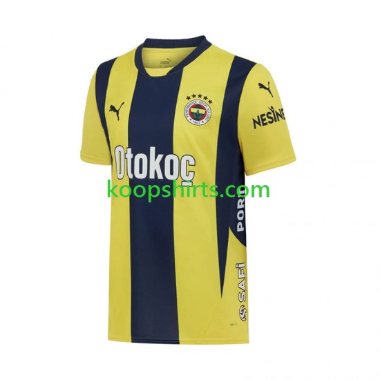 Thuis Tenue Heren Voetbalshirts Fenerbahce 2024-2025 Korte Mouwen Thuis Tenue Heren Voetbalshirts Fenerbahce 2024-2025 Korte Mouwen
