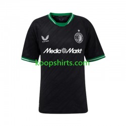 Feyenoord Rotterdam Uit Tenue Heren Voetbalshirts 2024-2025 Korte Mouwen
