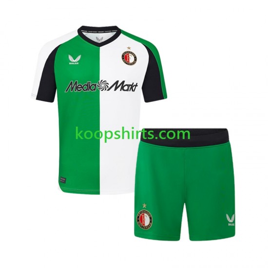 Feyenoord Rotterdam Derde Tenue Kinder Voetbalshirts 2024-2025 Korte Mouwen Feyenoord Rotterdam Derde Tenue Kinder Voetbalshirts 2024-2025 Korte Mouwen