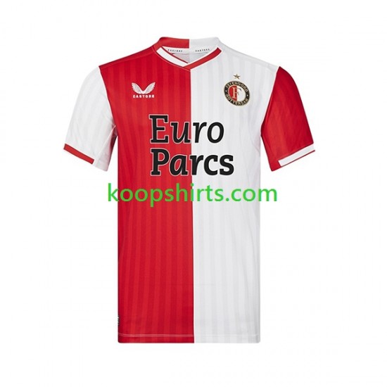 Feyenoord Rotterdam Thuis Tenue Heren Voetbalshirts 2023-2024 Korte Mouwen Feyenoord Rotterdam Thuis Tenue Heren Voetbalshirts 2023-2024 Korte Mouwen