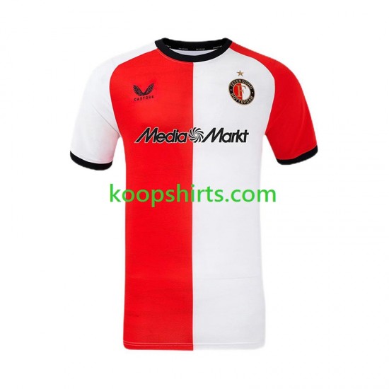 Feyenoord Rotterdam Thuis Tenue Heren Voetbalshirts 2024-2025 Korte Mouwen Feyenoord Rotterdam Thuis Tenue Heren Voetbalshirts 2024-2025 Korte Mouwen