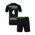 Feyenoord Rotterdam Uit Tenue Kinder Voetbalshirts Lutsharel Geertruida 4 2024-2025 Korte Mouwen