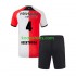 Feyenoord Rotterdam Thuis Tenue Kinder Voetbalshirts Lutsharel Geertruida 4 2024-2025 Korte Mouwen