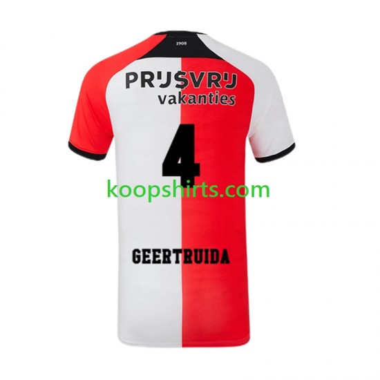Feyenoord Rotterdam Thuis Tenue Heren Voetbalshirts Lutsharel Geertruida 4 2024-2025 Korte Mouwen Feyenoord Rotterdam Thuis Tenue Heren Voetbalshirts Lutsharel Geertruida 4 2024-2025 Korte Mouwen