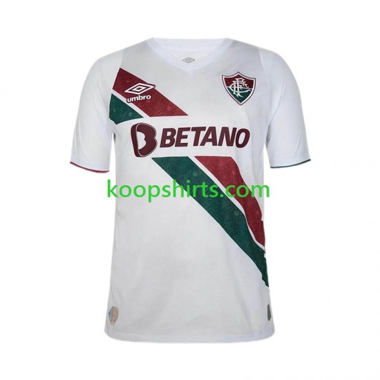 Fluminense Uit Tenue Heren Voetbalshirts 2024-2025 Korte Mouwen Fluminense Uit Tenue Heren Voetbalshirts 2024-2025 Korte Mouwen