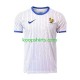 EK 2024 Frankrijk Uit Tenue Heren Voetbalshirts Korte Mouwen