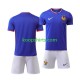 EK 2024 Frankrijk Thuis Tenue Kinder Voetbalshirts Korte Mouwen EK 2024 Frankrijk Thuis Tenue Kinder Voetbalshirts Korte Mouwen