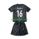 EK 2024 Frankrijk Doelman Uit Zwart Tenue Kinder Voetbalshirts Mike Maignan 16 Korte Mouwen EK 2024 Frankrijk Doelman Uit Zwart Tenue Kinder Voetbalshirts Mike Maignan 16 Korte Mouwen