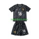 EK 2024 Frankrijk Doelman Uit Zwart Tenue Kinder Voetbalshirts Mike Maignan 16 Korte Mouwen