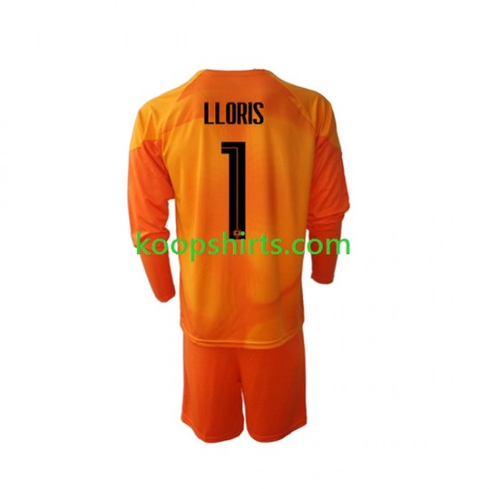 WK 2022 Frankrijk Doelman Uit Tenue Kinder Voetbalshirts Hugo Lloris 1 Lange Mouwen WK 2022 Frankrijk Doelman Uit Tenue Kinder Voetbalshirts Hugo Lloris 1 Lange Mouwen
