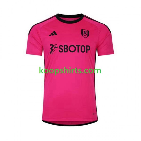 Fulham Uit Tenue Heren Voetbalshirts 2023-2024 Korte Mouwen Fulham Uit Tenue Heren Voetbalshirts 2023-2024 Korte Mouwen