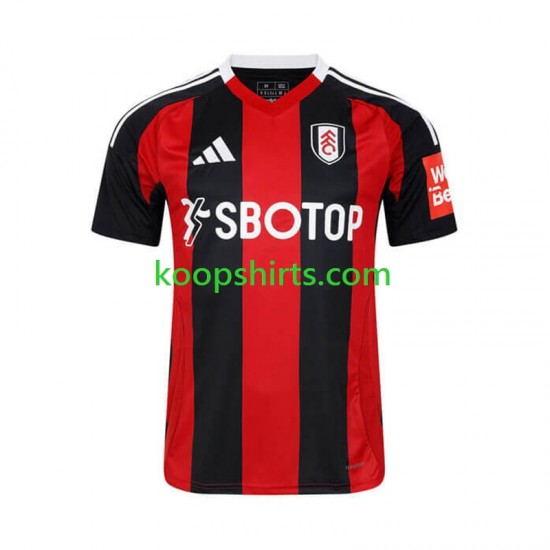 Fulham Uit Tenue Heren Voetbalshirts 2024-2025 Korte Mouwen Fulham Uit Tenue Heren Voetbalshirts 2024-2025 Korte Mouwen