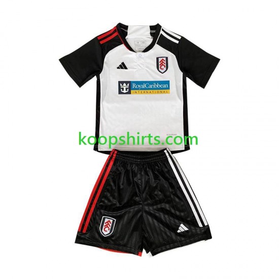 Fulham Thuis Tenue Kinder Voetbalshirts 2023-2024 Korte Mouwen Fulham Thuis Tenue Kinder Voetbalshirts 2023-2024 Korte Mouwen