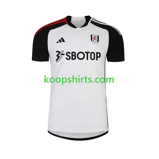 Fulham Thuis Tenue Heren Voetbalshirts 2023-2024 Korte Mouwen Fulham Thuis Tenue Heren Voetbalshirts 2023-2024 Korte Mouwen