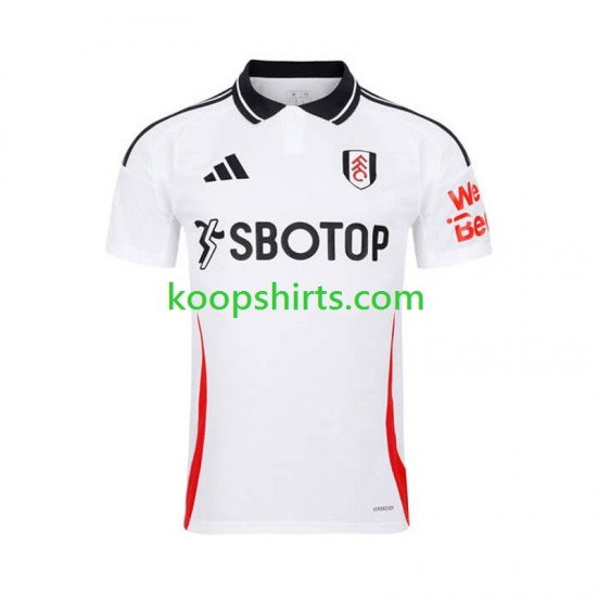 Fulham Thuis Tenue Heren Voetbalshirts 2024-2025 Korte Mouwen Fulham Thuis Tenue Heren Voetbalshirts 2024-2025 Korte Mouwen
