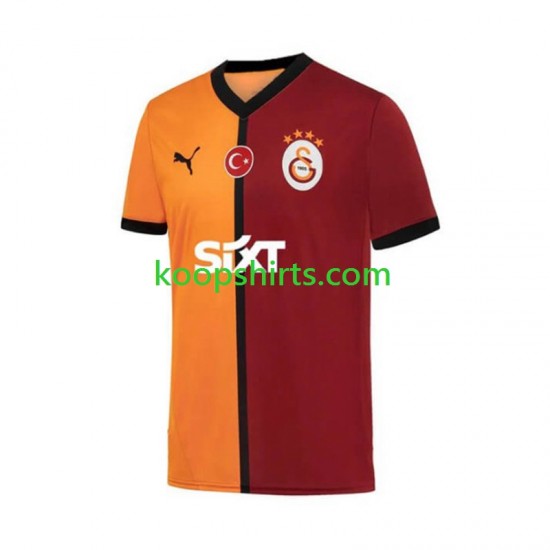 Galatasaray Thuis Tenue Heren Voetbalshirts 2024-2025 Korte Mouwen Galatasaray Thuis Tenue Heren Voetbalshirts 2024-2025 Korte Mouwen
