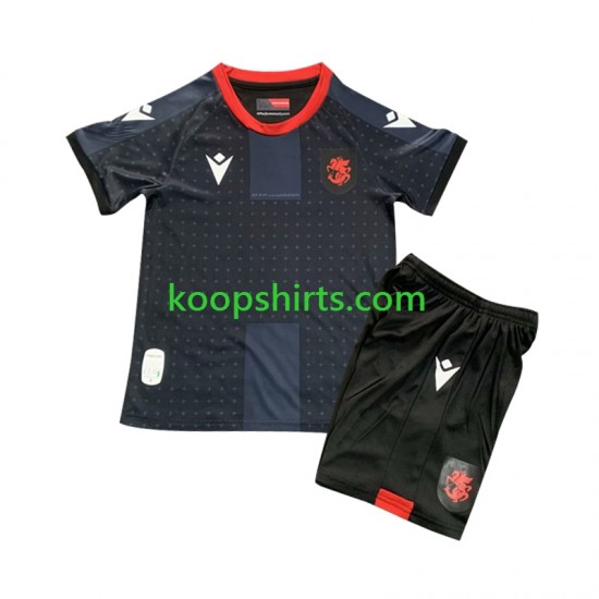 Uit Tenue Kinder Voetbalshirts Georgia 2024 Korte Mouwen Uit Tenue Kinder Voetbalshirts Georgia 2024 Korte Mouwen
