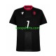 EK 2024 Uit Zwart Tenue Heren Voetbalshirts Georgia Kvaratskhelia 7 Korte Mouwen