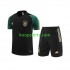 Duitsland Zwart Voetbal training shirt en shorts 2023-2024