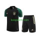 Duitsland Zwart Voetbal training shirt en shorts 2023-2024 Duitsland Zwart Voetbal training shirt en shorts 2023-2024