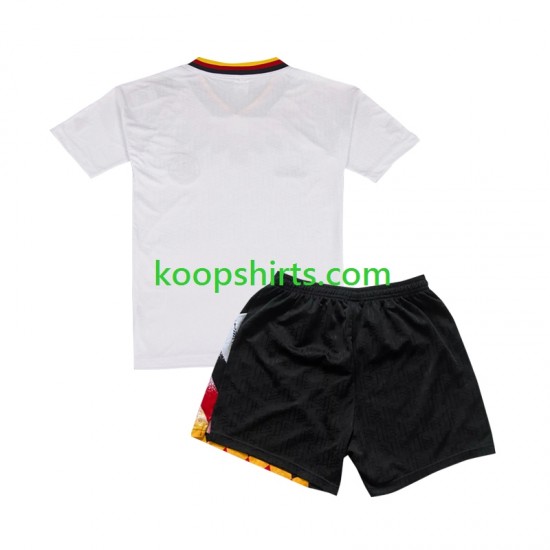Duitsland Retro Thuis Tenue Kinder Voetbalshirts 1994 Korte Mouwen
