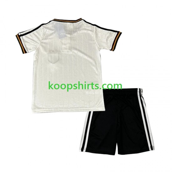 Duitsland Retro Thuis Tenue Kinder Voetbalshirts 1996 Korte Mouwen