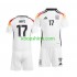 EK 2024 Duitsland Thuis Tenue Kinder Voetbalshirts Florian Wirtz 17 Korte Mouwen
