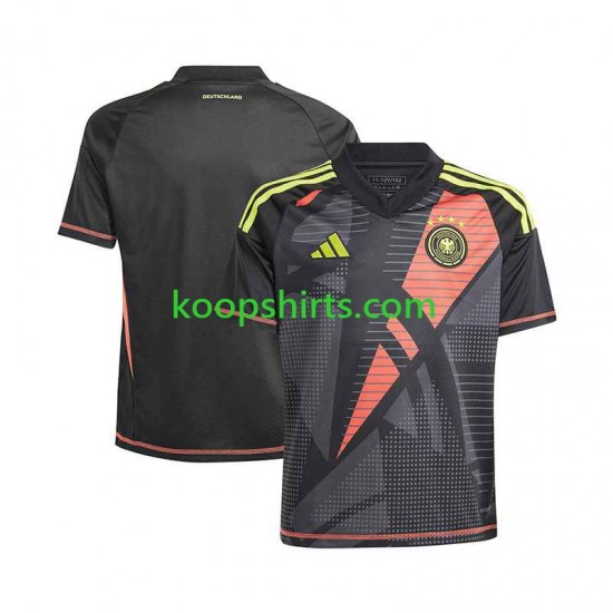 EK 2024 Duitsland Doelman Thuis Tenue Heren Voetbalshirts Korte Mouwen EK 2024 Duitsland Doelman Thuis Tenue Heren Voetbalshirts Korte Mouwen