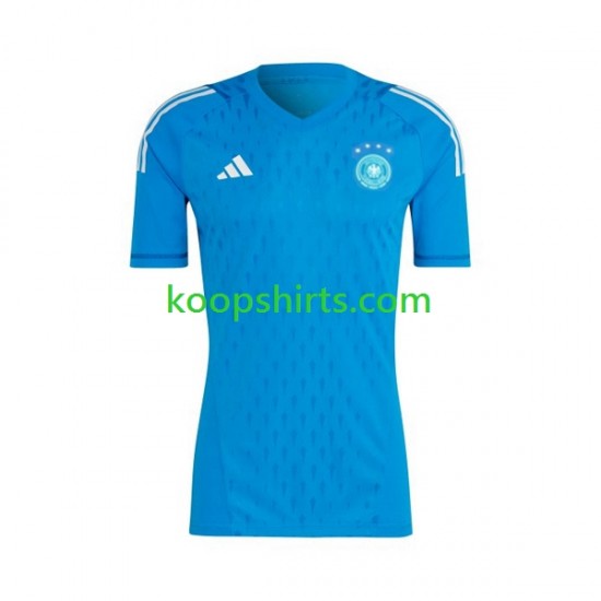 WK 2022 Duitsland Doelman Thuis Tenue Heren Voetbalshirts Korte Mouwen WK 2022 Duitsland Doelman Thuis Tenue Heren Voetbalshirts Korte Mouwen