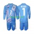 Duitsland Doelman Vierde Tenue Kinder Voetbalshirts Manuel Neuer 1 2024-2025 Lange Mouwen